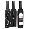 Kit vinho formato garrafa 5 peças