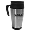 CANECA TERMICA INOX C/TAMPA 450ml